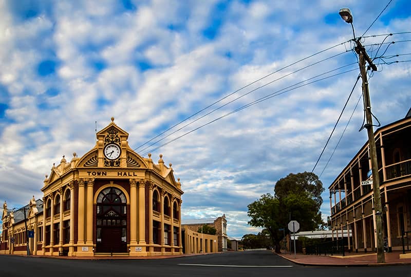 York Town Hall in Western Australia